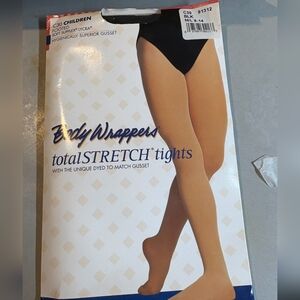 Body Wrappers totalSTRETCH Tights in Black C30 91312 M-L 8-14